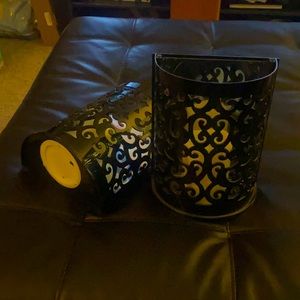 Wall scones w/ battery operated candles